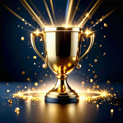 Cúp vàng giải thưởng Nền tảng game trực tuyến an toàn nhất 2024