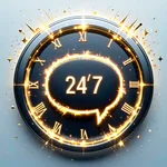 Biểu tượng hỗ trợ khách hàng 24/7 của NOHU90