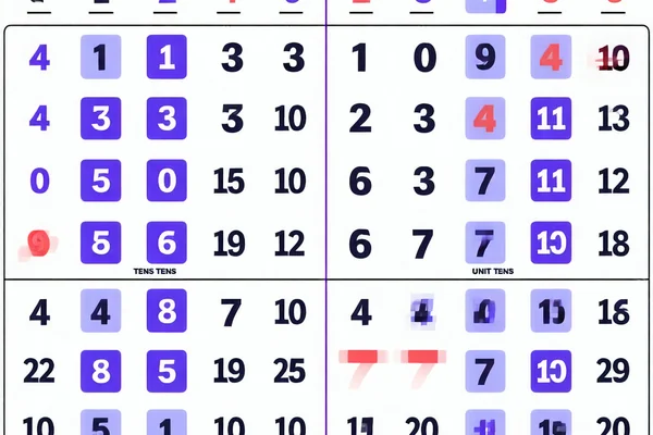 Biểu đồ minh họa cược hai số trong SSC của NOHU90, với các cặp số và vị trí.