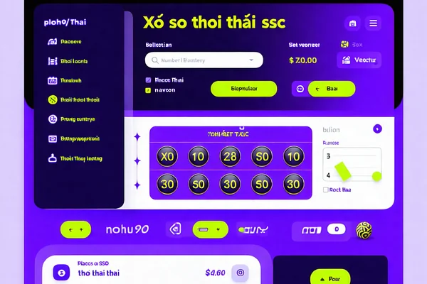 Hình ảnh minh họa cược một số trong Xổ Số Thời Thời Thải tại NOHU90, hiển thị các vị trí số đơn và cách đặt cược.