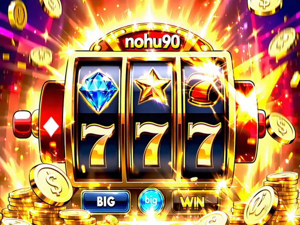 Minh họa tính năng tiền thưởng và vòng quay miễn phí của NOHU90