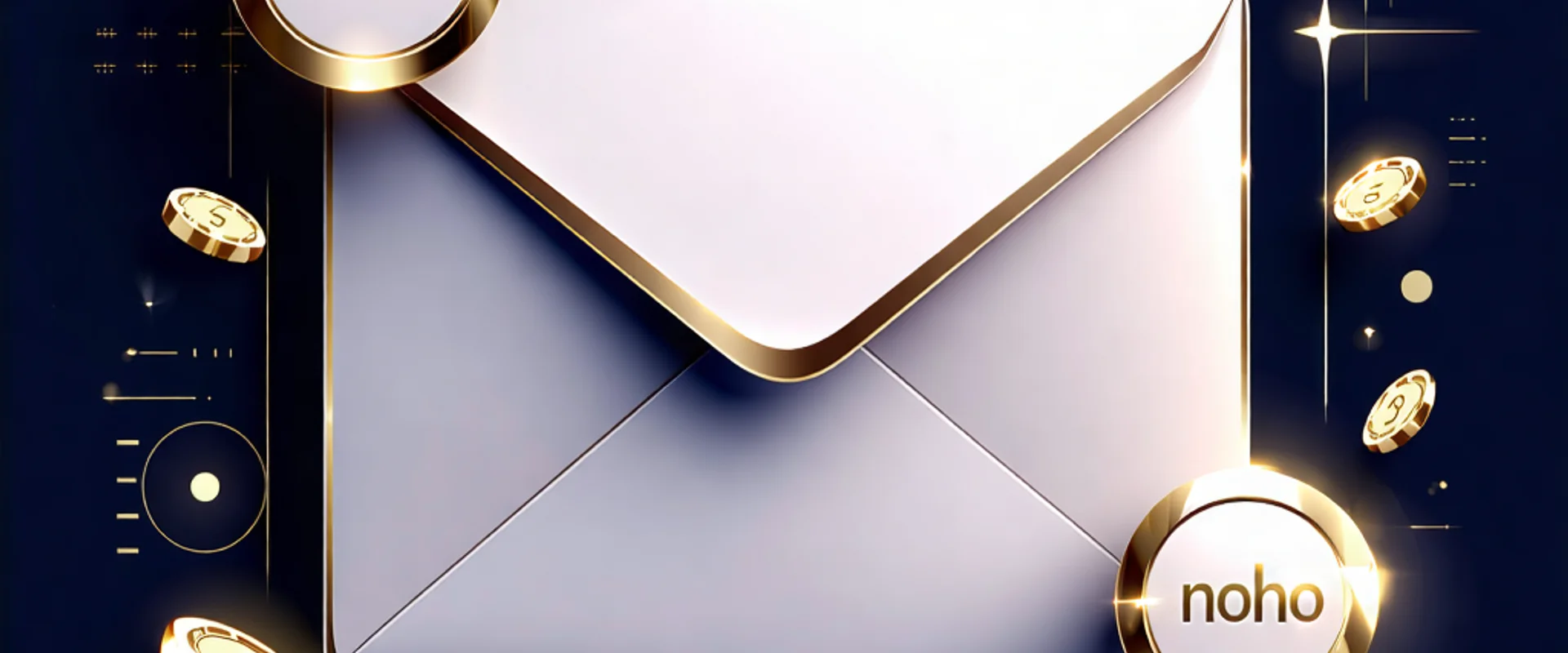 Hình ảnh banner liên hệ email NOHU90, thể hiện sự hỗ trợ chuyên nghiệp và nhanh chóng