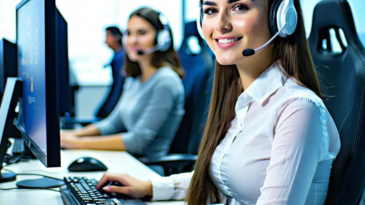 Đội ngũ hỗ trợ khách hàng NOHU90 chuyên nghiệp, thân thiện đang tư vấn qua điện thoại và máy tính