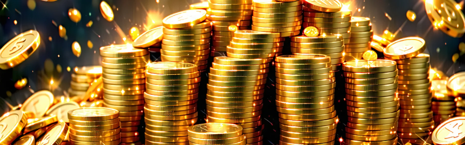 NOHU90 kêu gọi hành động cho người chơi jackpot với hình ảnh giải thưởng lớn và tiền vàng lấp lánh