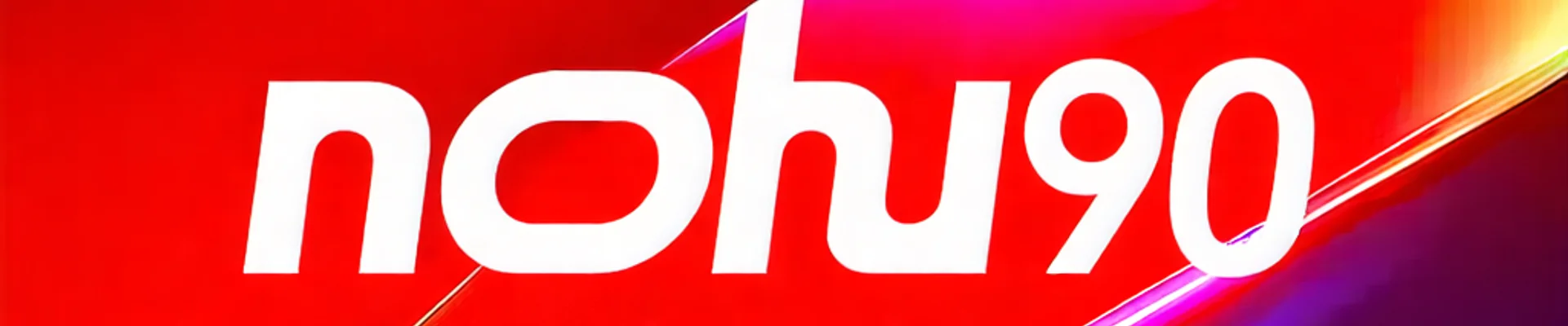 NOHU90, NOHU90.com, NOHO, nohu90 link, link nohu90, nohu90 chính thức, nohu90 app – Banner kêu gọi hành động với biểu tượng chiến thắng và logo NOHU90