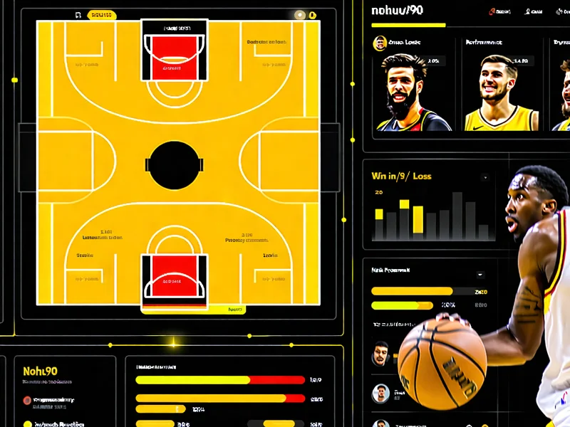 Biểu đồ phân tích dữ liệu bóng rổ phức tạp với các số liệu thống kê đội bóng và hiệu suất cầu thủ trên NOHU90