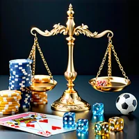 Biểu tượng cân bằng vàng, tượng trưng cho tính công bằng và minh bạch trong các trò chơi của NOHU90