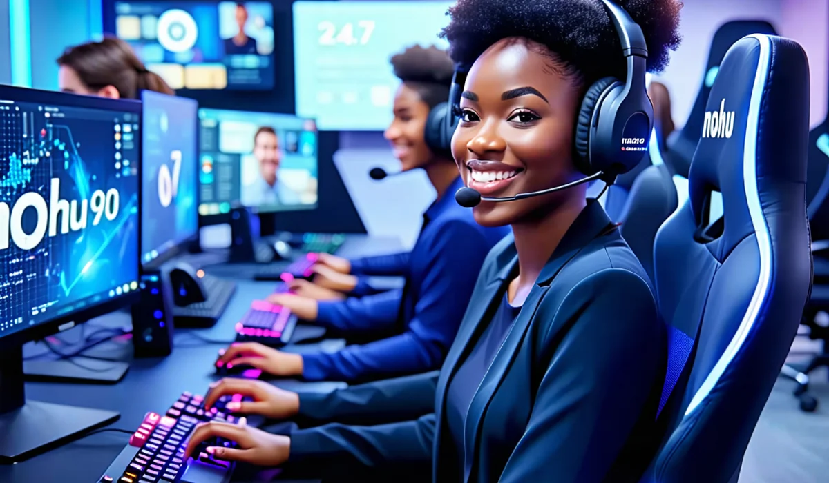 Đội ngũ hỗ trợ khách hàng chuyên nghiệp của NOHU90 sẵn sàng giải đáp mọi thắc mắc về giao dịch.