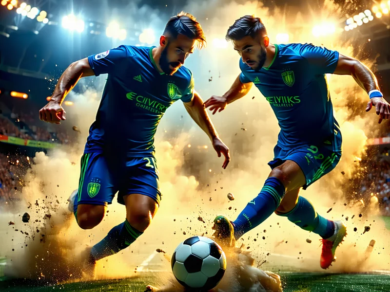 NOHU90, NOHU90.com, NOHO, nohu90 link, link nohu90, nohu90 chính thức, nohu90 app – Cầu thủ bóng đá đang tranh bóng trong một trận đấu lớn