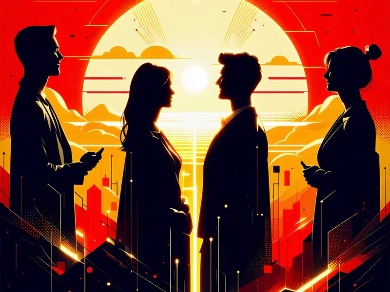 Tầm nhìn và giá trị cốt lõi của NOHU90.com, hình ảnh đội ngũ sáng lập đang làm việc với tinh thần đổi mới