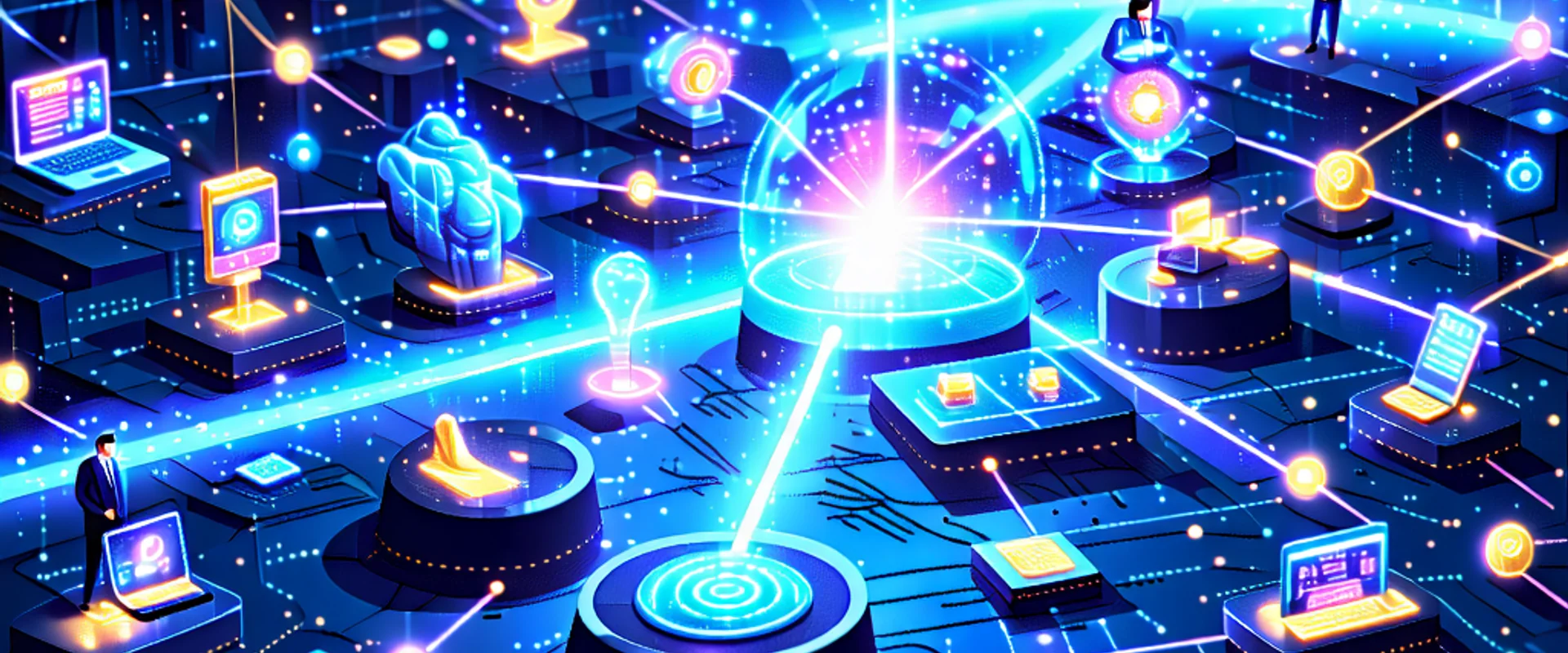 Tầm nhìn tương lai và sự đổi mới liên tục của NOHU90, hình ảnh công nghệ hiện đại và cộng đồng người chơi