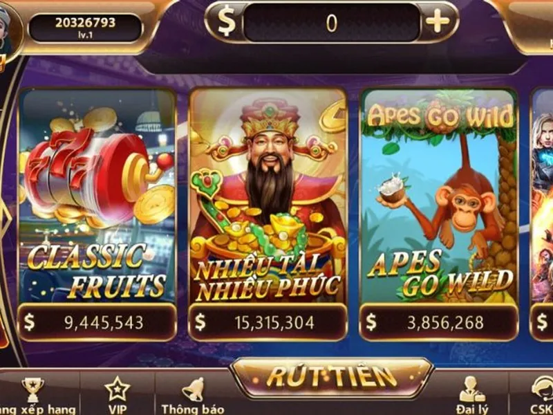 Trò chơi Slot Nổ hũ trên NOHU90 App