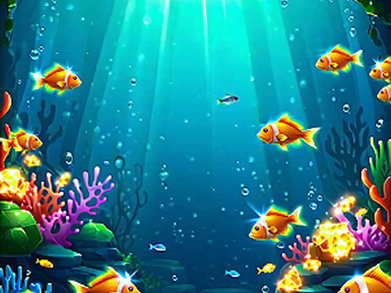 Hình ảnh trò chơi bắn cá jackpot trên NOHU90 với đồ họa đại dương sống động và phần thưởng lớn