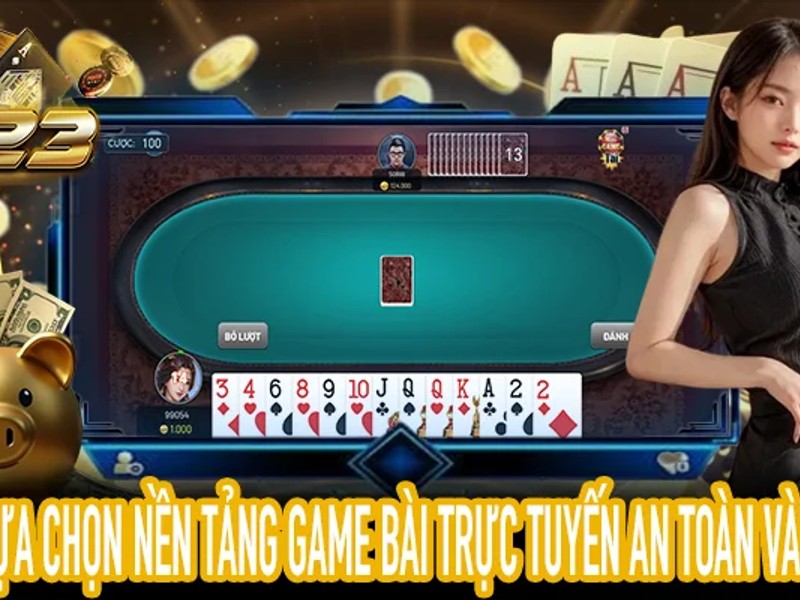 Bàn chơi Baccarat Squeeze với hành động lật bài từ từ