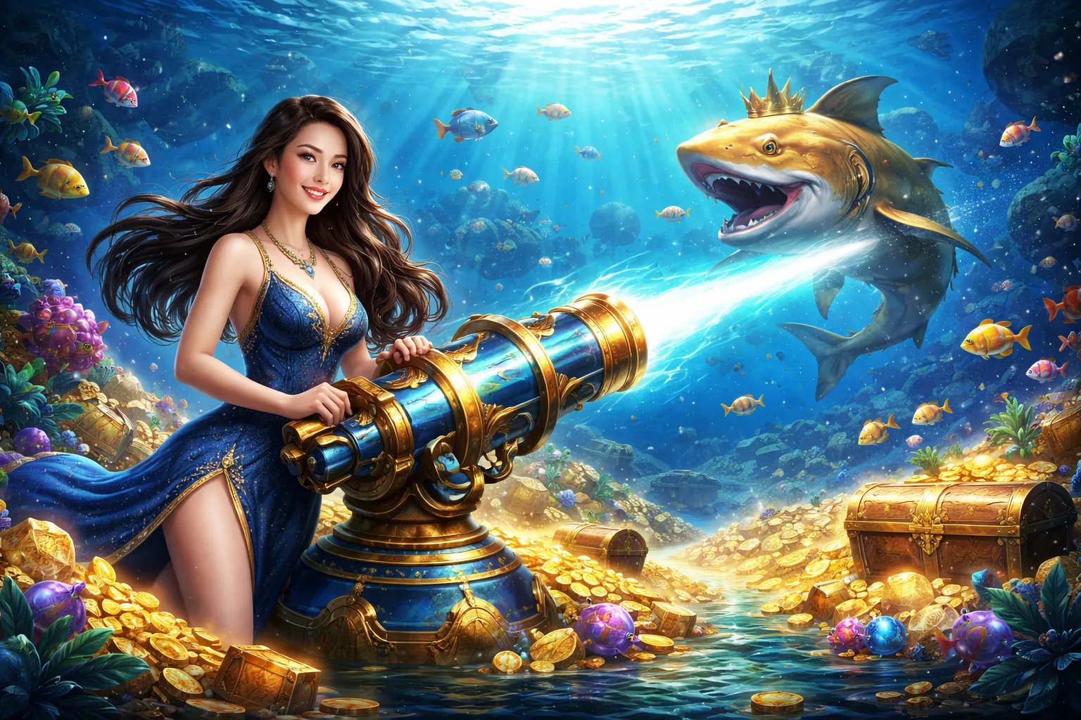Thế giới bắn cá sống động NOHU90