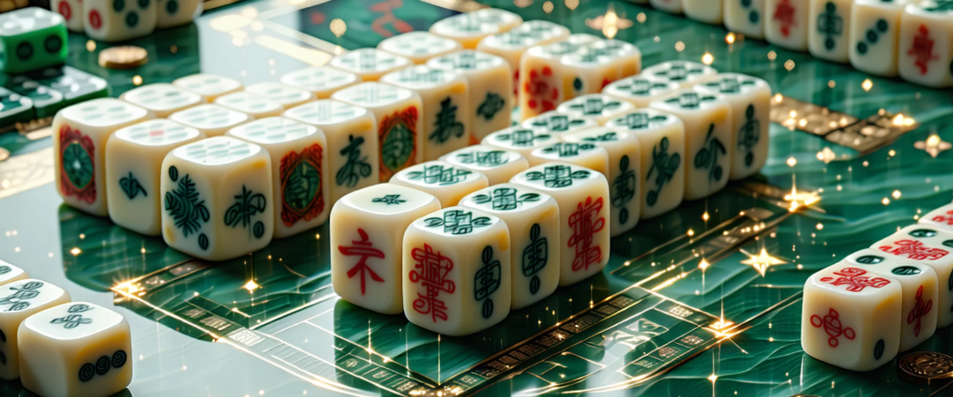 Hình ảnh chính về Mạt chược Tứ Xuyên với logo NOHU90, thể hiện sự sang trọng và kịch tính của trò chơi