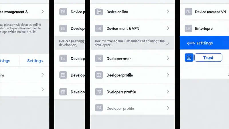 Thiết lập tin cậy nhà phát triển cho NOHU90