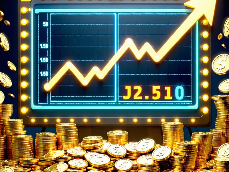 Hình ảnh minh họa quỹ Jackpot lũy tiến tăng dần với các đồng tiền vàng và biểu đồ tăng trưởng, thể hiện sự hấp dẫn của NOHU90.