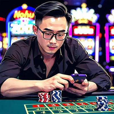Người chơi Trần Minh C chiến thắng jackpot NOHU90 trong trò roulette, thể hiện sự phấn khích