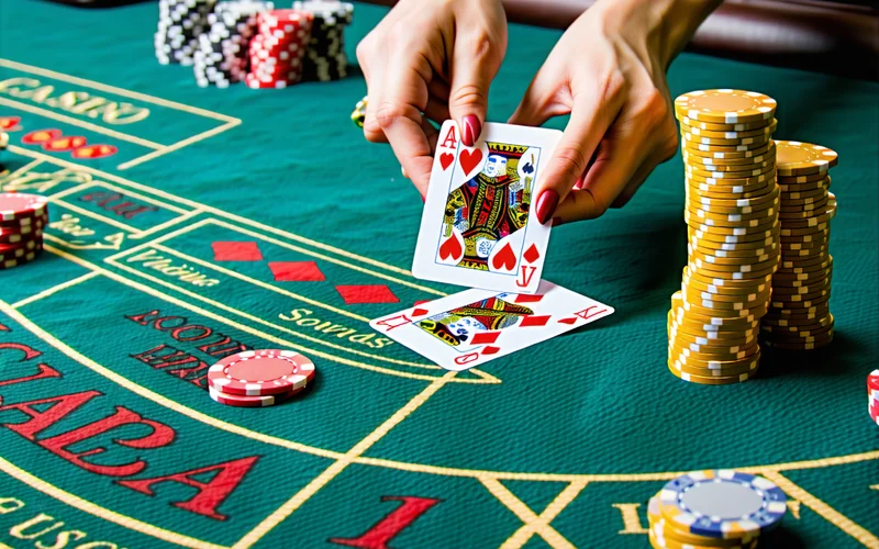 Hình ảnh minh họa trò chơi Sòng Bạc Trực Tuyến tại NOHU90, với bàn Baccarat và Dealer chuyên nghiệp