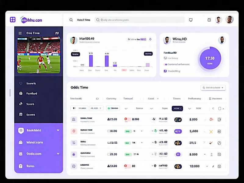 Giao diện xem trực tiếp trận đấu với các tùy chọn cá cược trên NOHU90
