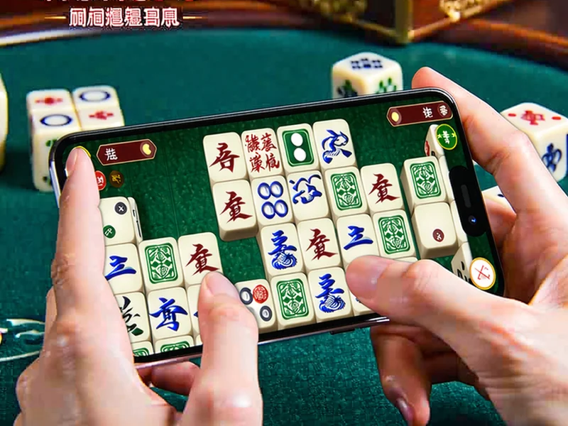 Giao diện ứng dụng NOHU90 trên điện thoại di động hiển thị trò chơi mạt chược, với các nút điều khiển rõ ràng và hình ảnh sắc nét, thể hiện sự tiện lợi khi chơi game