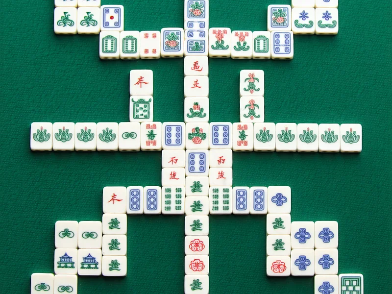 Bố cục các quân bài Mạt chược Quảng Đông