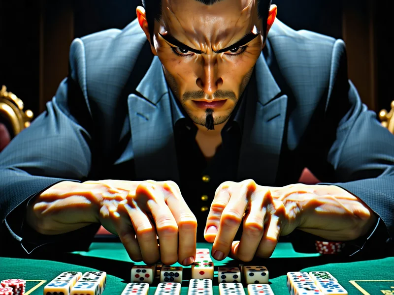 Người chơi Mạt chược đang suy nghĩ về chiến thuật nghe bài, với các quân bài được bố trí tinh xảo trên bàn tại NOHU90