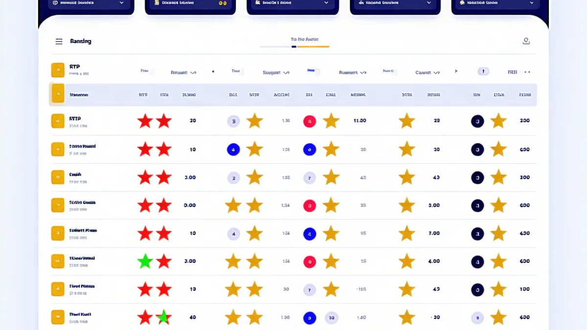 Tổng quan bảng xếp hạng slot game tại NOHU90 với các chỉ số và biểu đồ phân tích