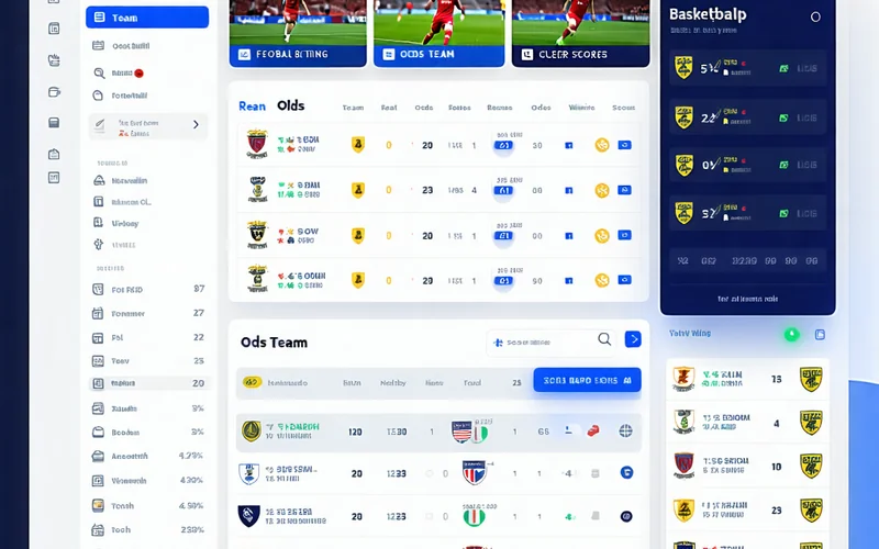 Hình ảnh minh họa giao diện cá cược thể thao tại NOHU90, với các trận đấu và tỷ lệ kèo