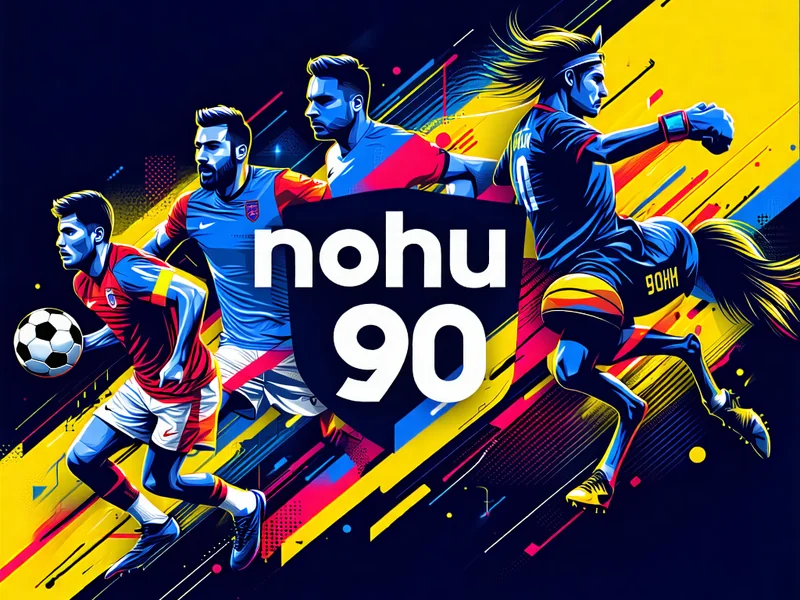 Minh họa sự đa dạng các môn thể thao tại NOHU90, bao gồm bóng đá, bóng rổ, tennis, esports