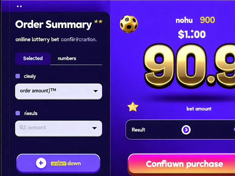 Hình ảnh minh họa bước xác nhận mua vé và chờ kết quả xổ số NOHU90