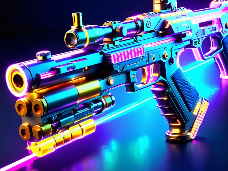 Minh họa các loại vũ khí và đạn dược khác nhau trong trò chơi bắn cá NOHU90, gợi ý cách chọn súng phù hợp