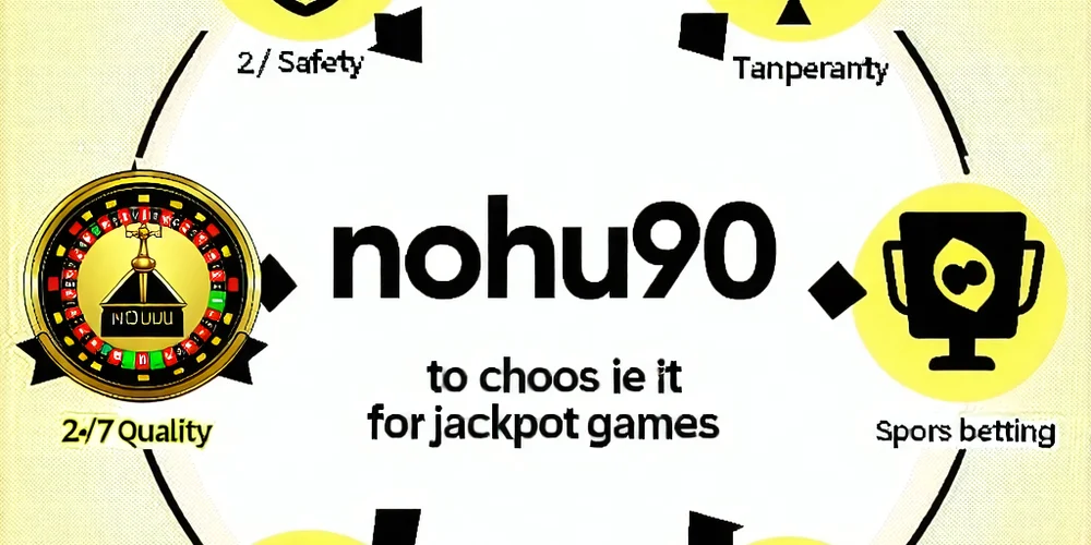 Lý do nên chọn NOHU90 để chơi jackpot với các yếu tố uy tín, đa dạng và an toàn, thể hiện sự chuyên nghiệp và đáng tin cậy